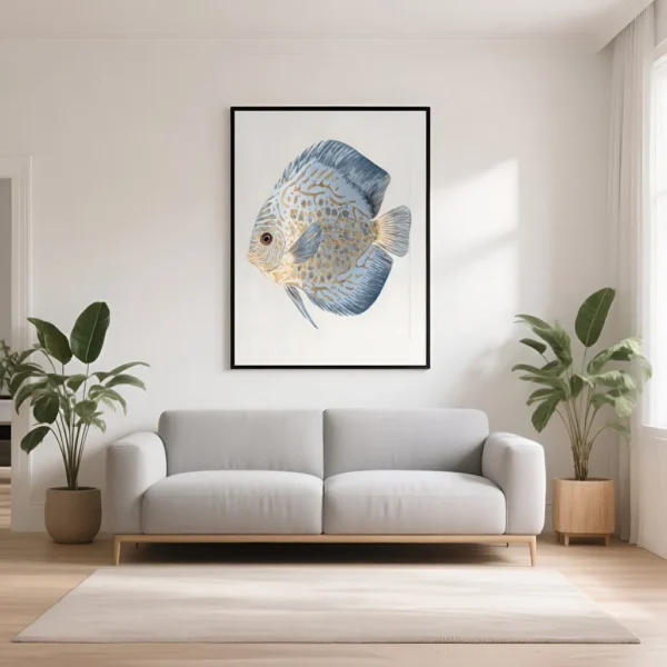 PixuPrint Discus Marine Variation D Marine