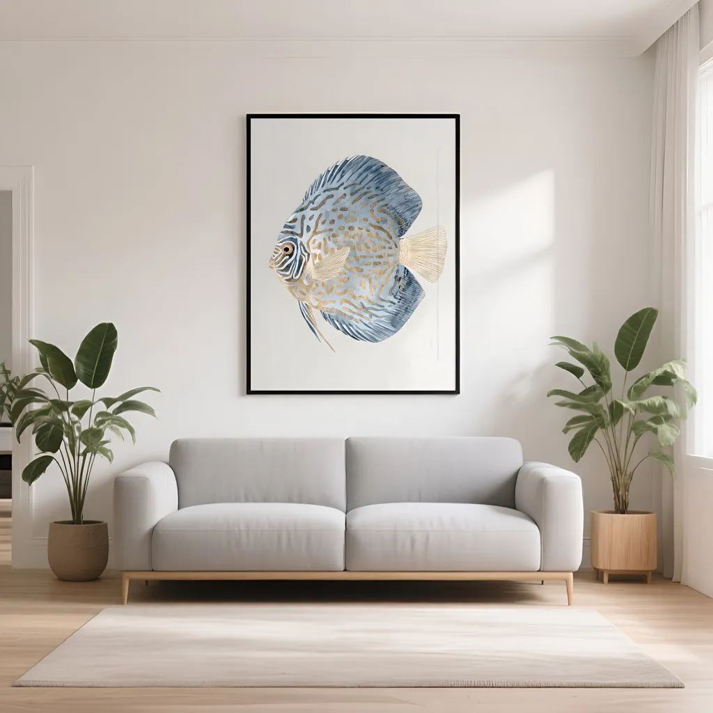 PixuPrint Discus Marine Variation E Marine
