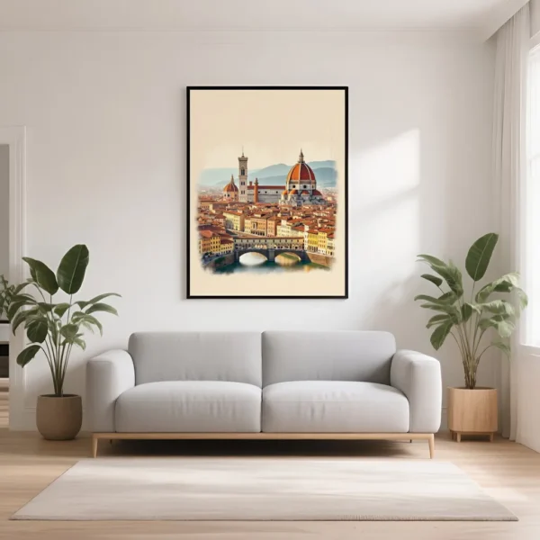 PixuPrint Florence Duomo Wall Art