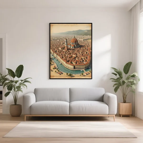 PixuPrint Florence Renaissance City Print