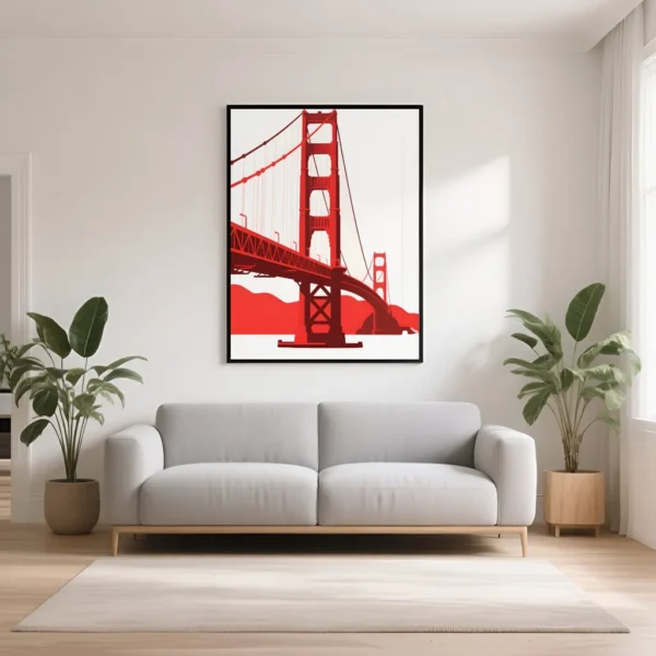 PixuPrint Golden Gate Pop
