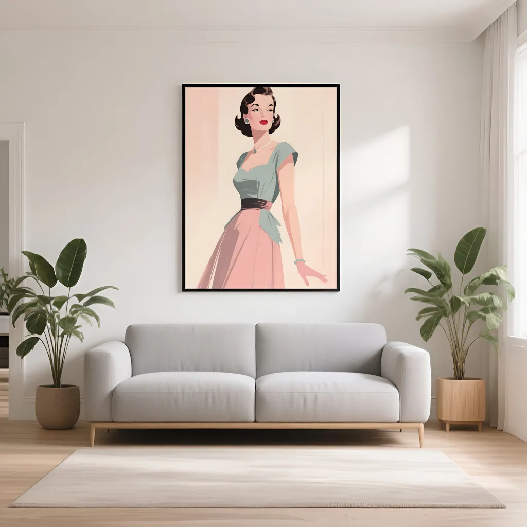 PixuPrint Mid Century Muse