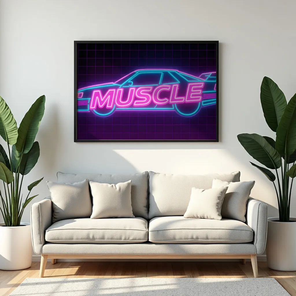 PixuPrint Neon Muscle