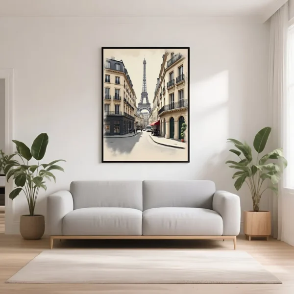 PixuPrint Paris Eiffel Tower Print