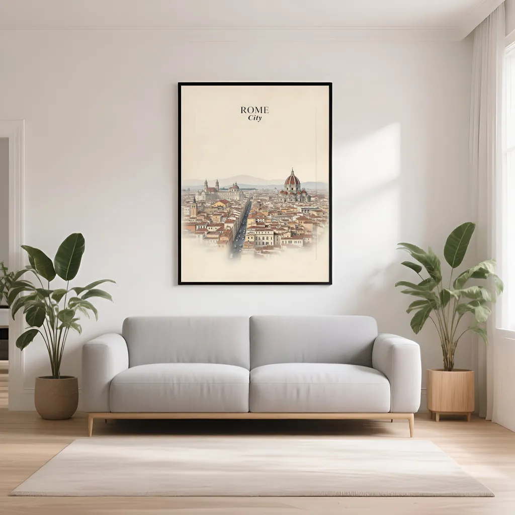 PixuPrint Rome Eternal City Print