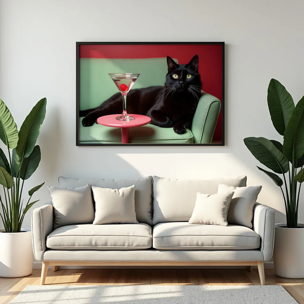 Pixuprint Urban Chic Cat