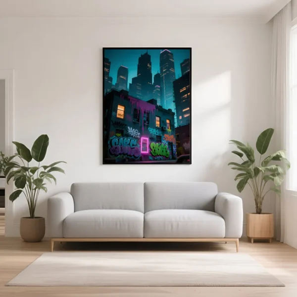 PixuPrint Urban Glow Skyline