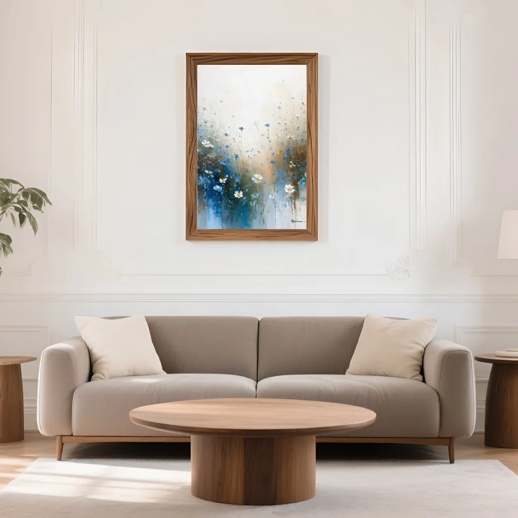 PixuPrint Painting Abstract Floral Mossieu