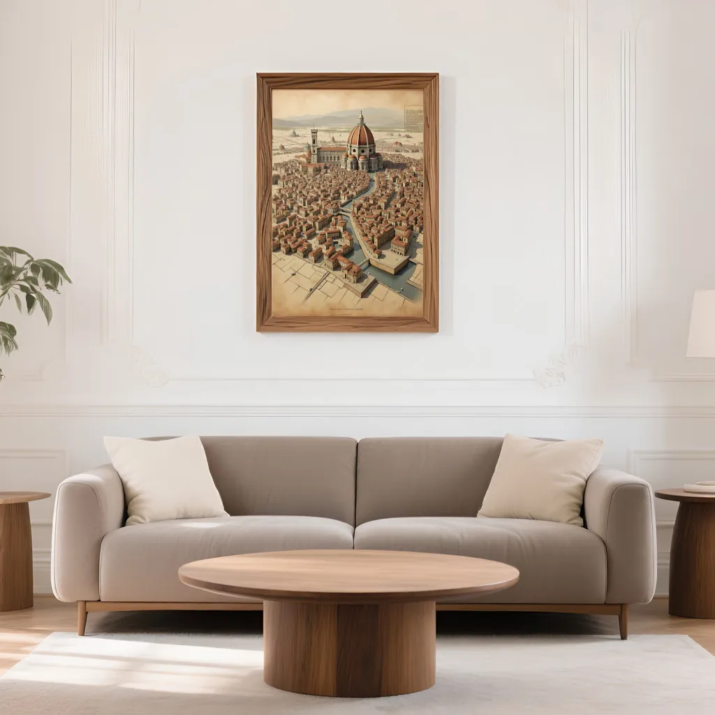PixuPrint Florence Architectural Fantasy Map