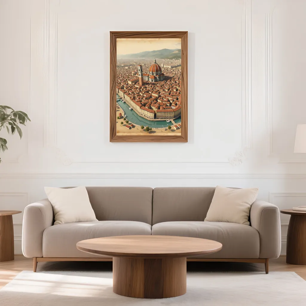 PixuPrint Florence Renaissance City Print