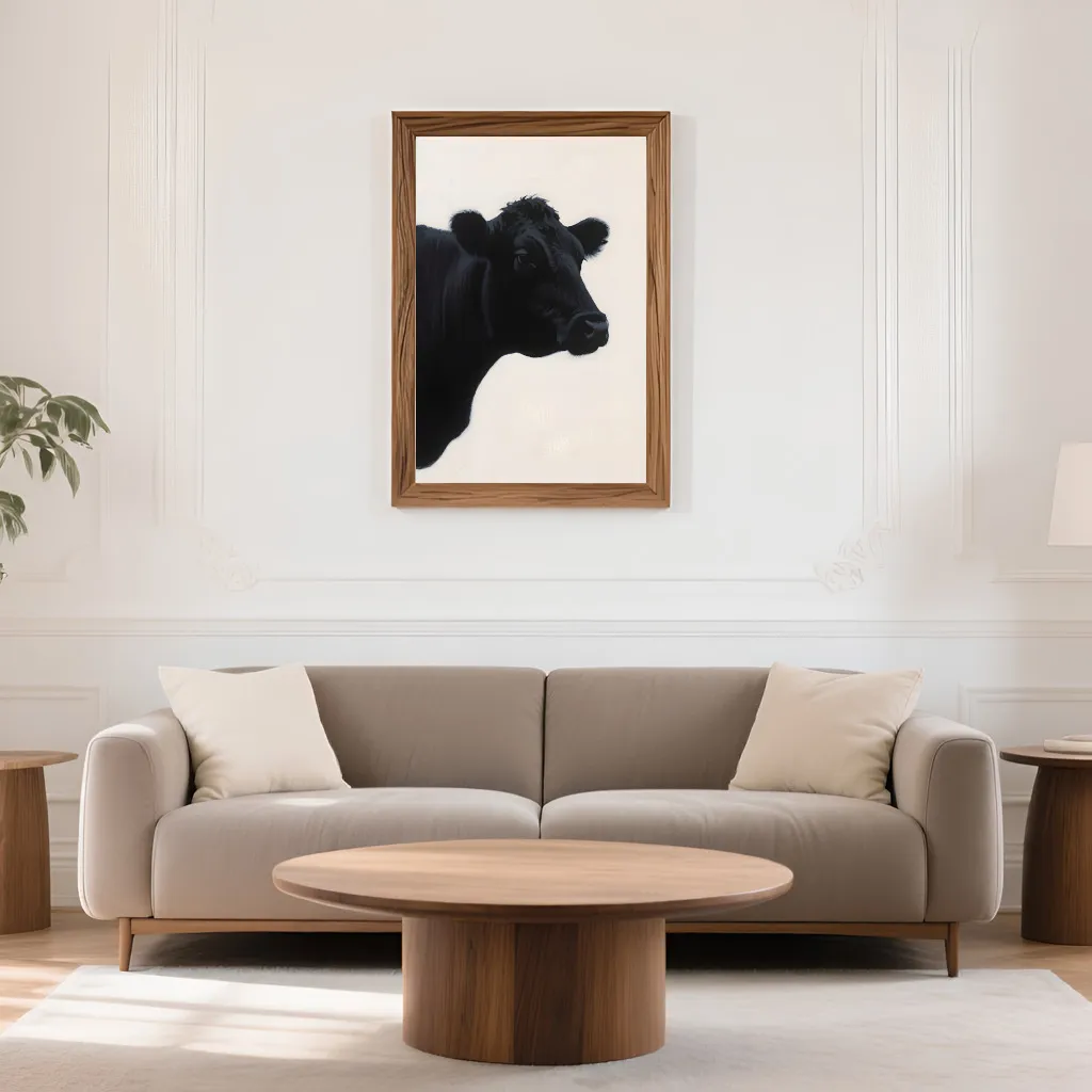 PixuPrint Midnight Cow
