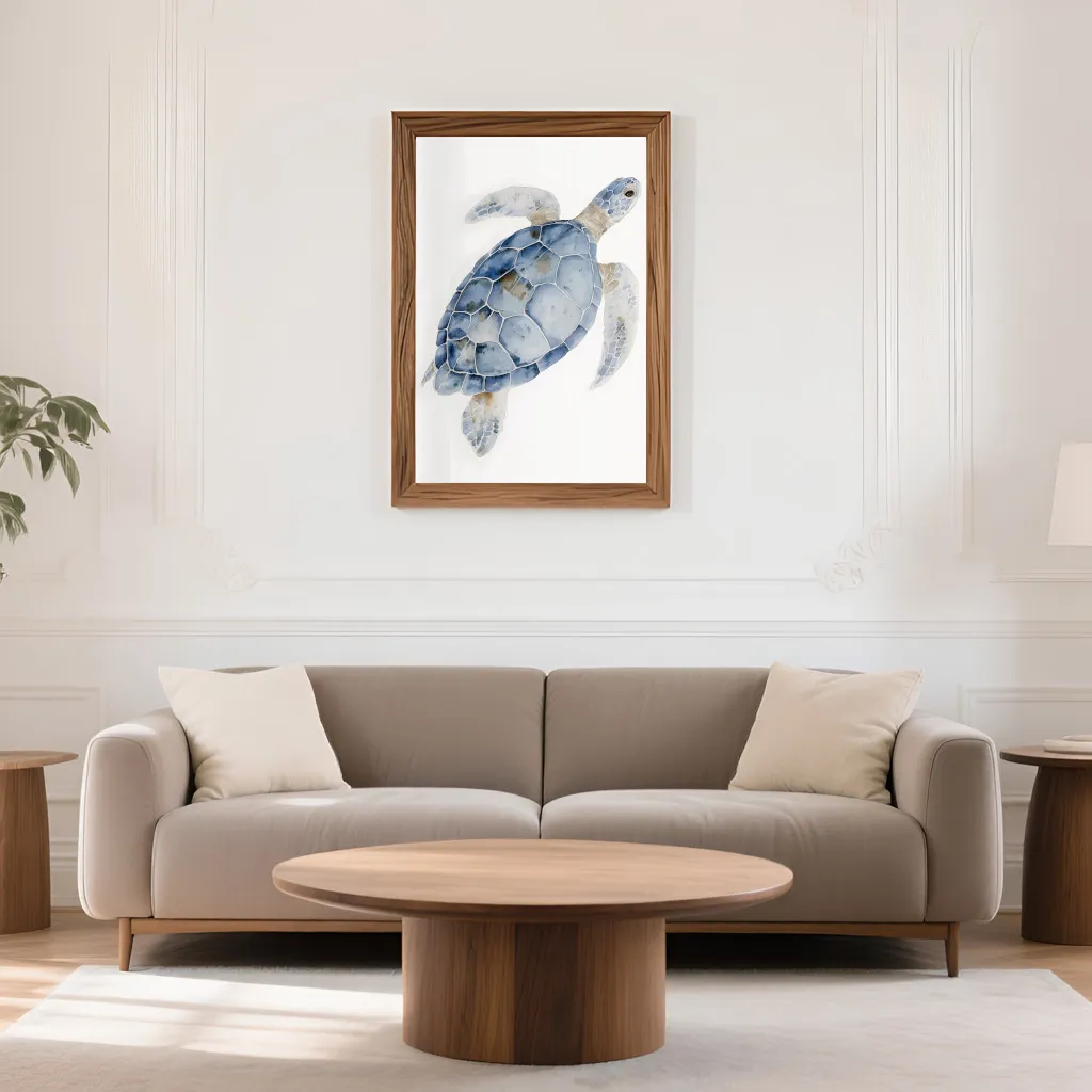 PixuPrint Sea Turtle Top View
