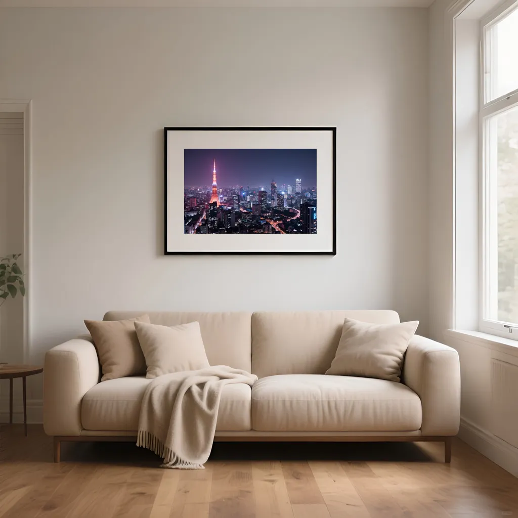 PixuPrint Tokyo Neon Nights Panoramico