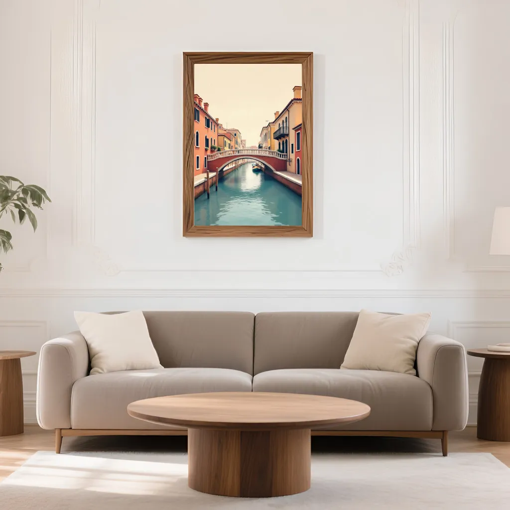 PixuPrint Venice Canal Wall Art