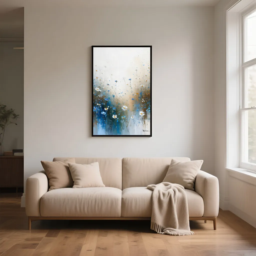 PixuPrint Painting Abstract Floral Mossieu