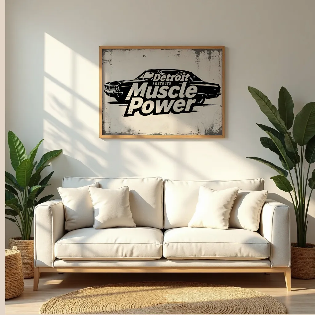 PixuPrint Detroit Muscle