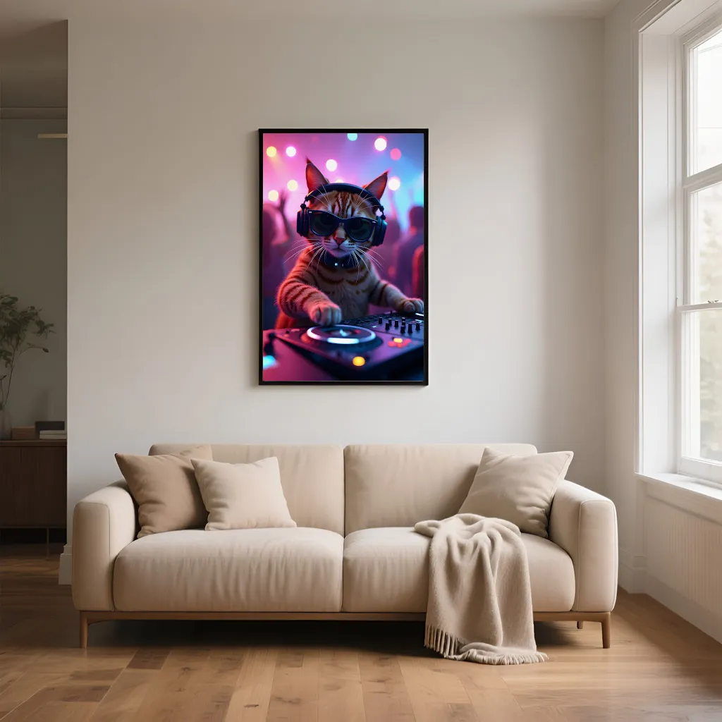 PixuPrint DJ Whiskers