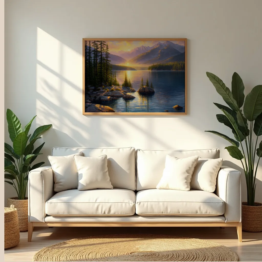 PixuPrint First Light on the Lake