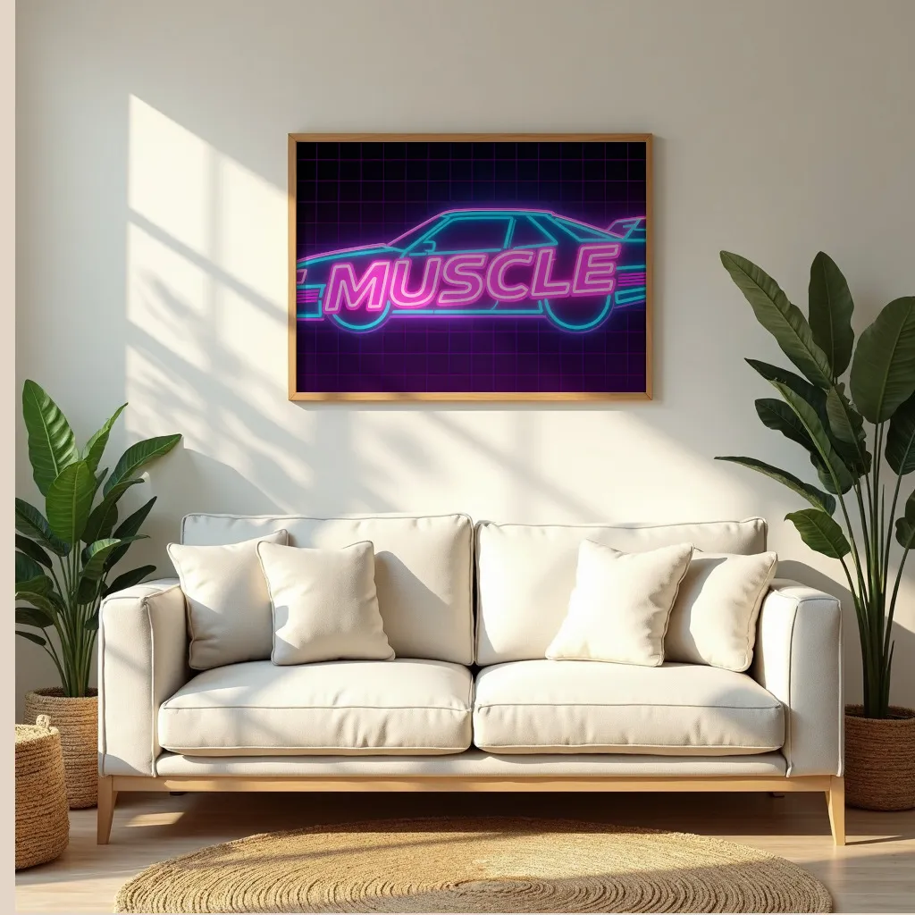 PixuPrint Neon Muscle