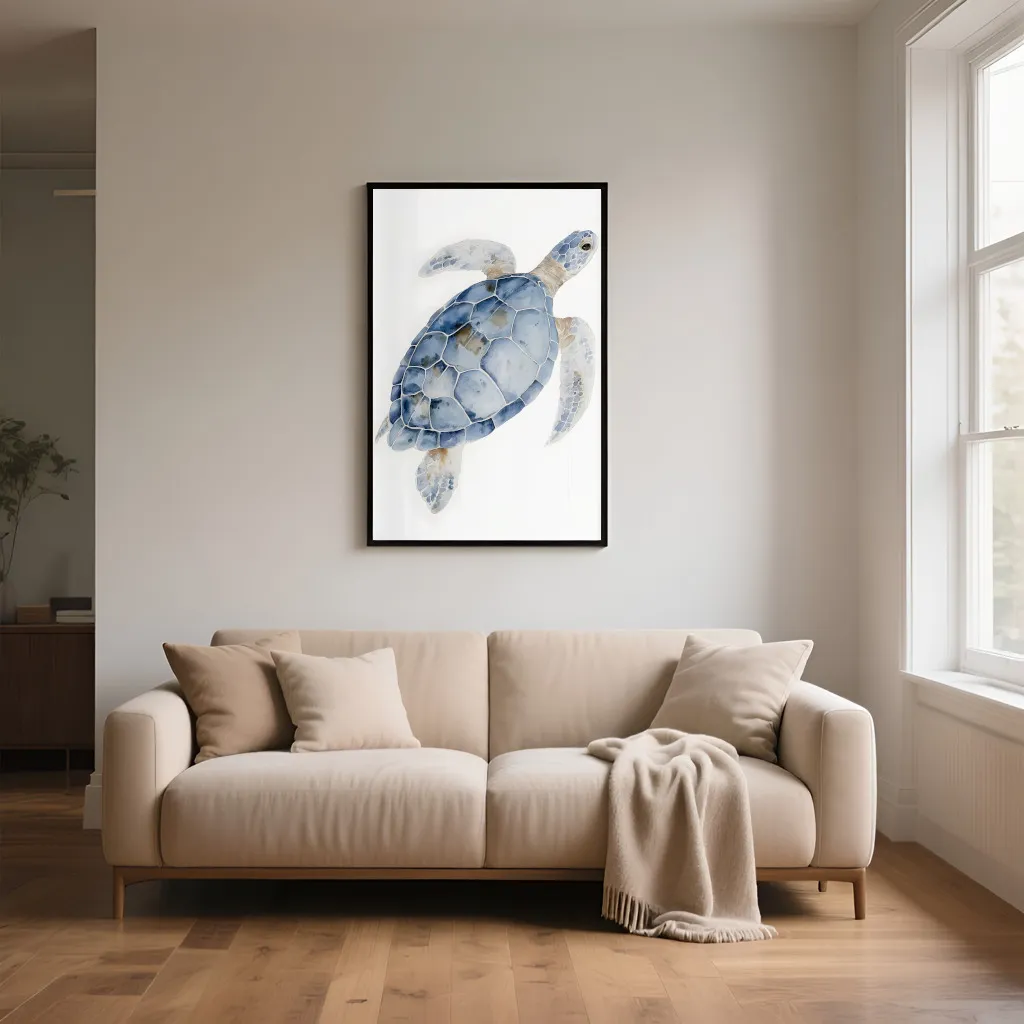 PixuPrint Sea Turtle Top View