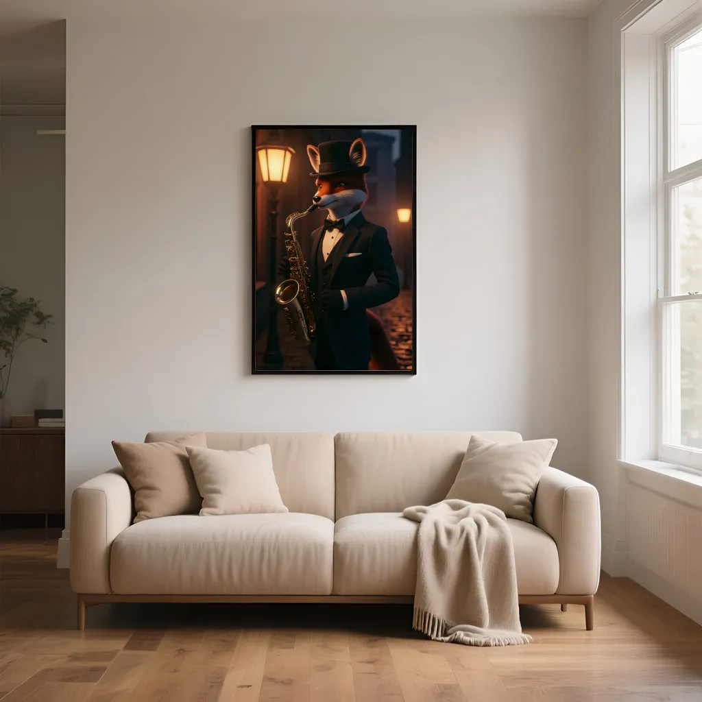 PixuPrint The Gentleman Fox