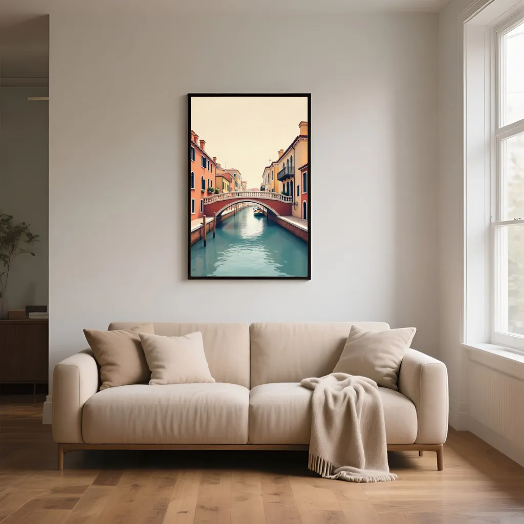 PixuPrint Venice Canal Wall Art