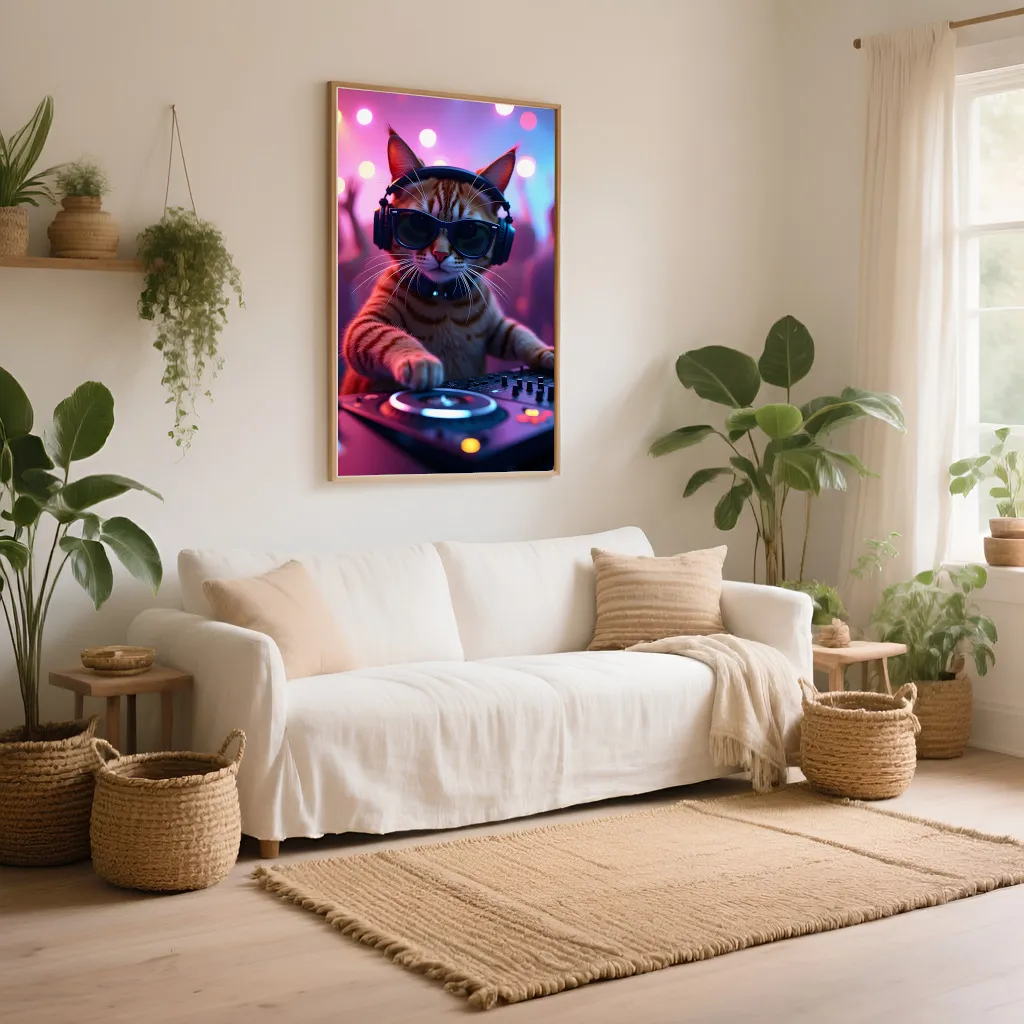 PixuPrint DJ Whiskers