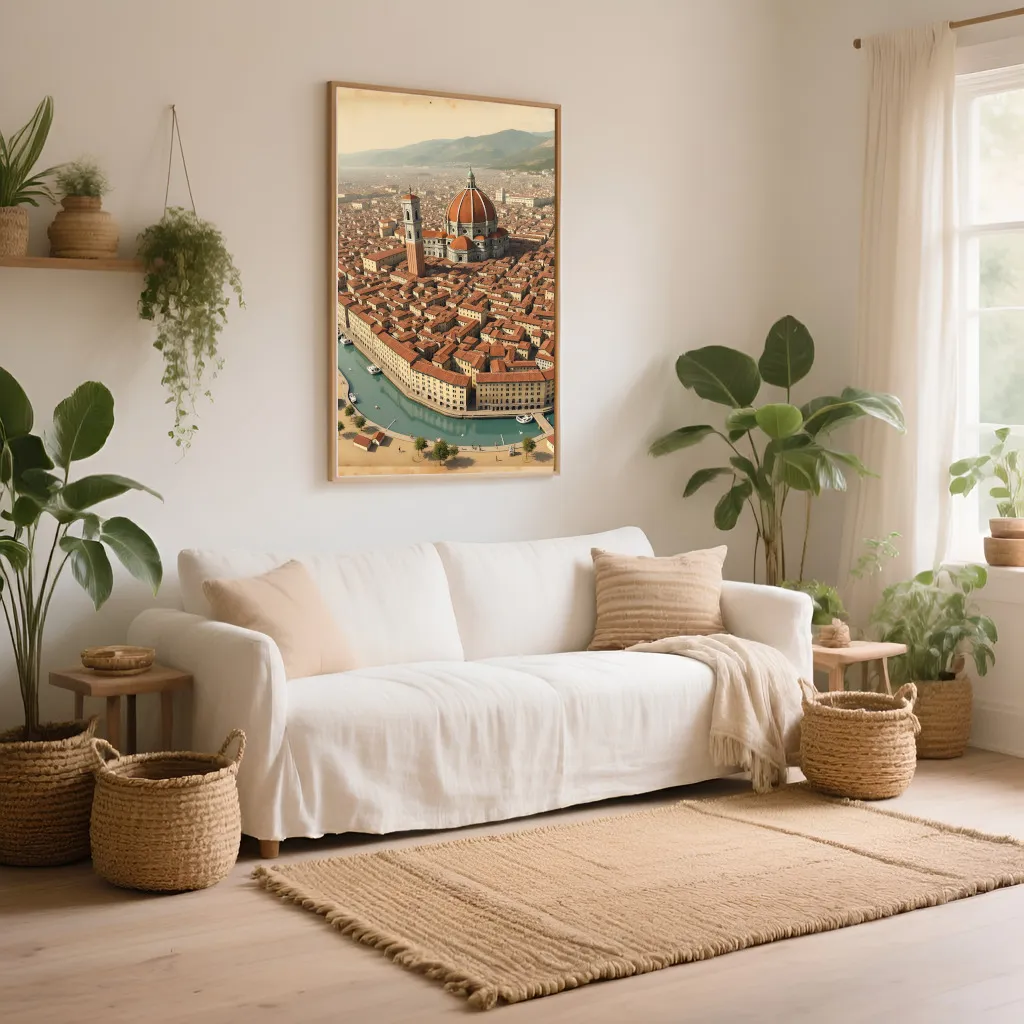 PixuPrint Florence Renaissance City Print