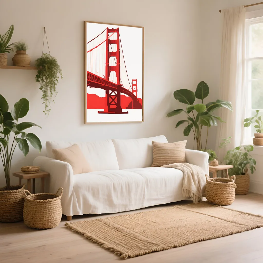 PixuPrint Golden Gate Pop