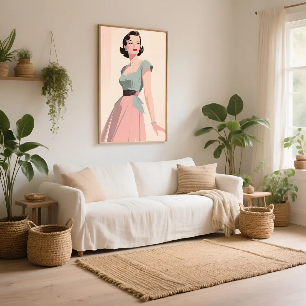 PixuPrint Mid Century Muse