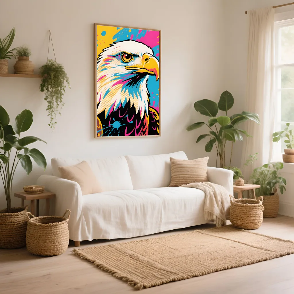 PixuPrint Neon Eagle