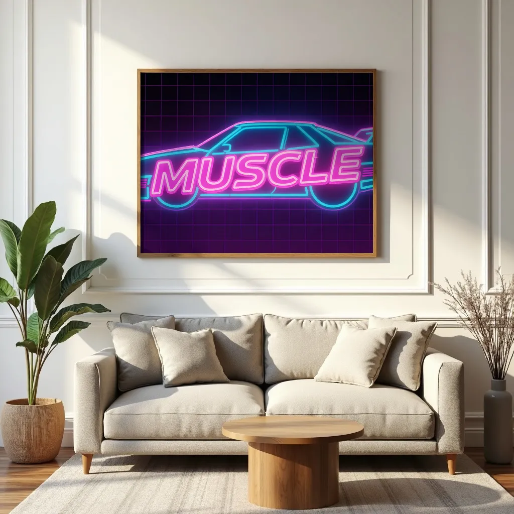 PixuPrint Neon Muscle