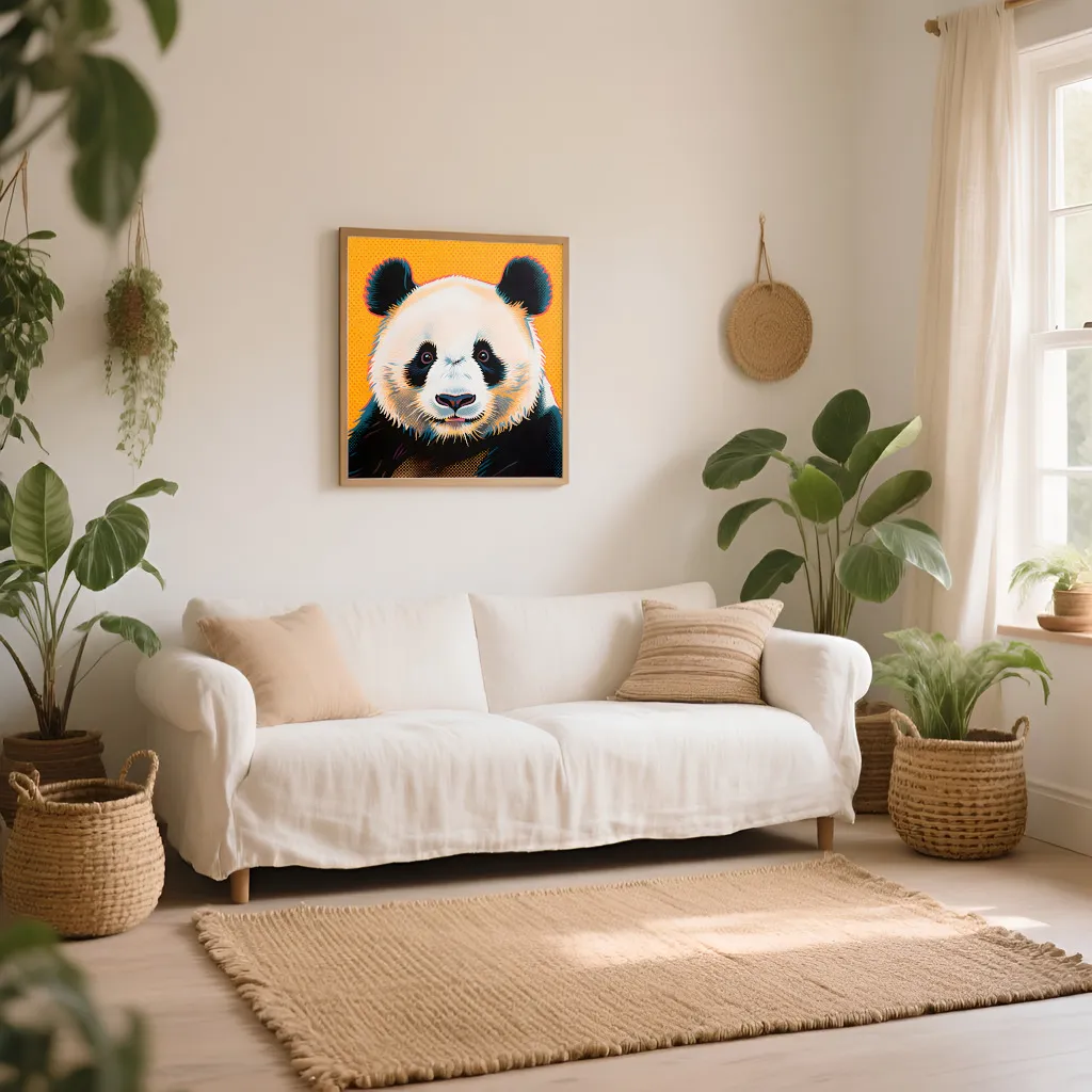 PixuPrint Pop Art Panda
