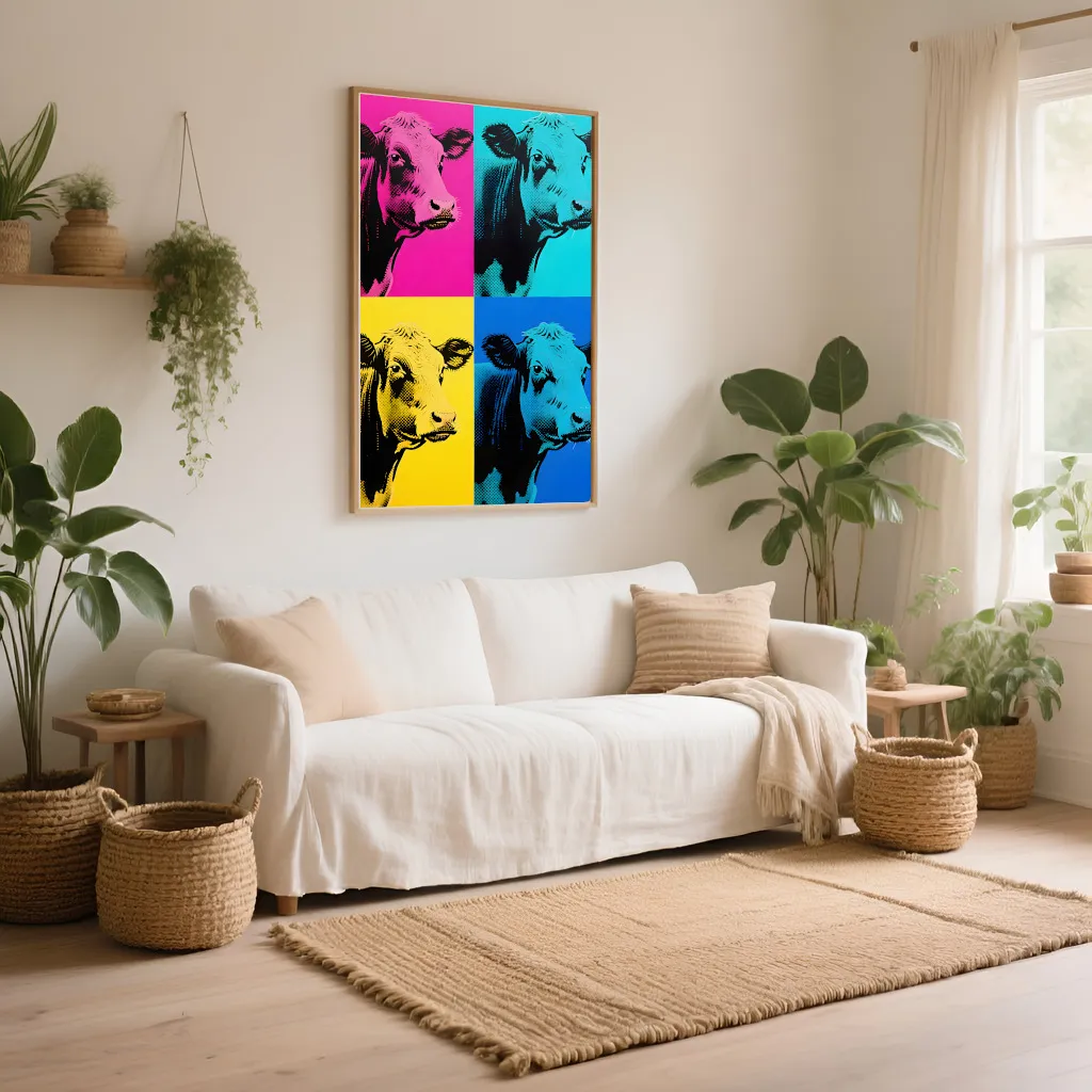 PixuPrint Pop Cow