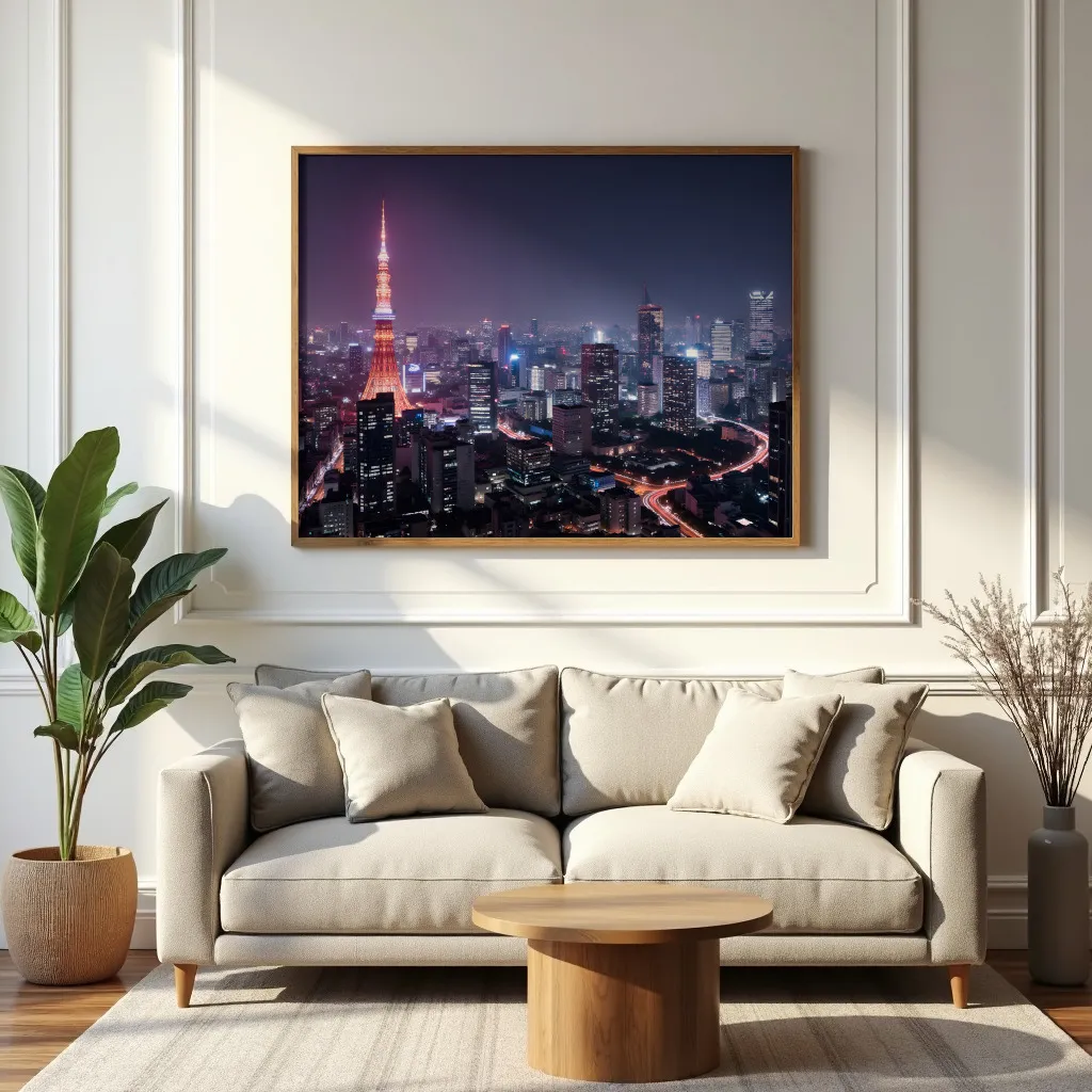 PixuPrint Tokyo Neon Nights Panoramico