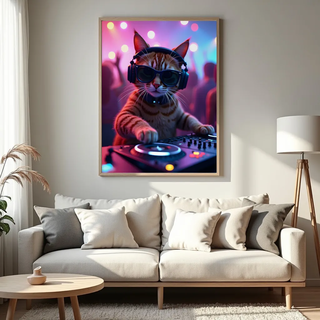 PixuPrint DJ Whiskers