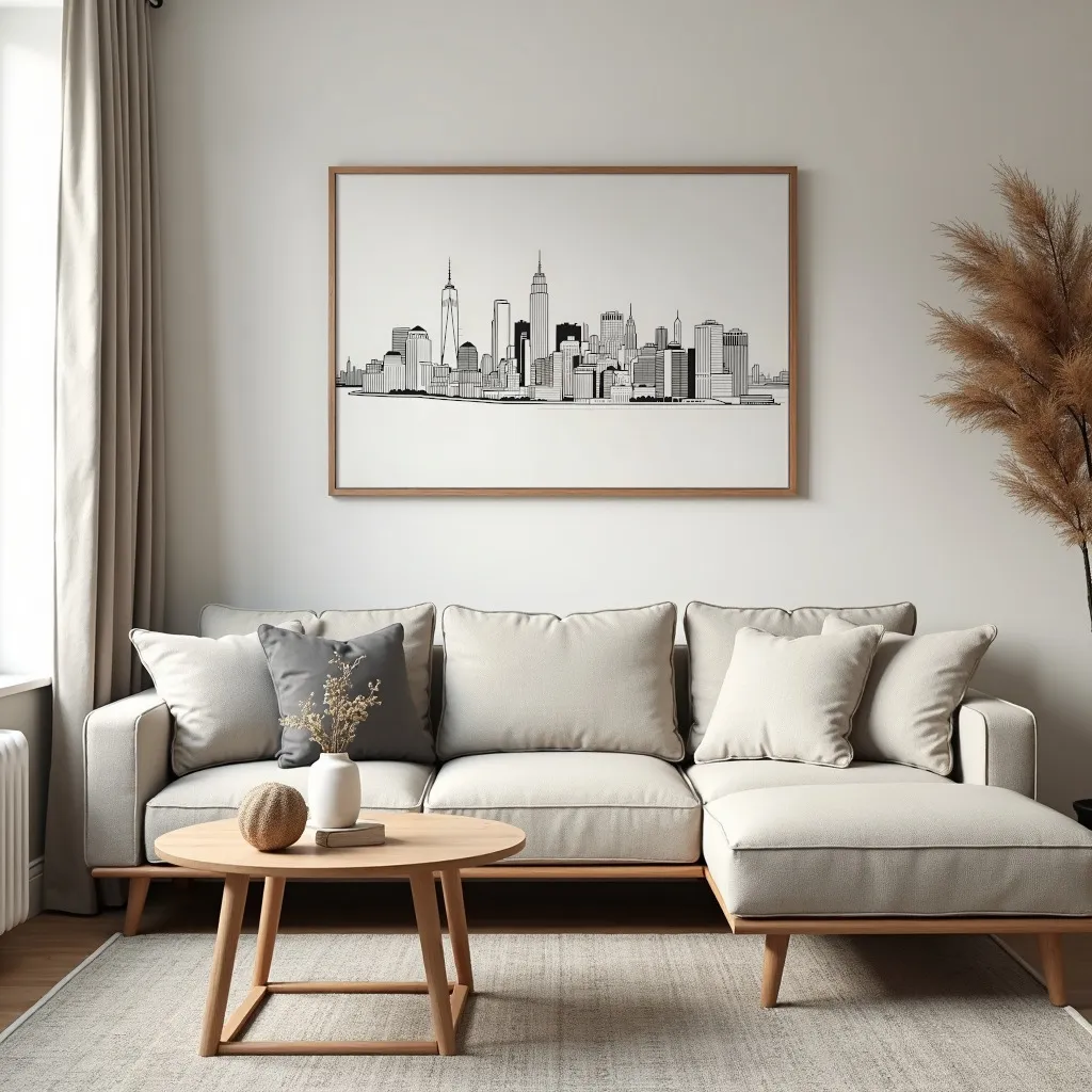 PixuPrint Manhattan Line Art