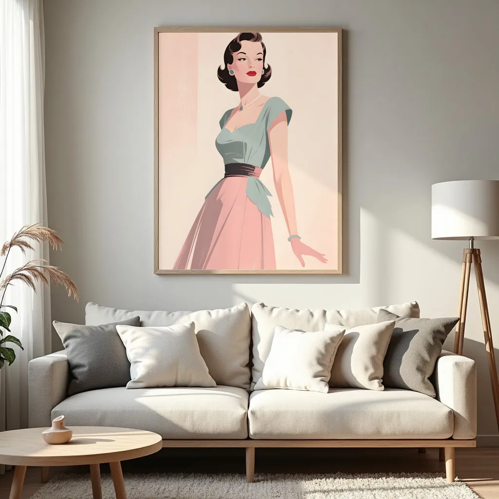 PixuPrint Mid Century Muse