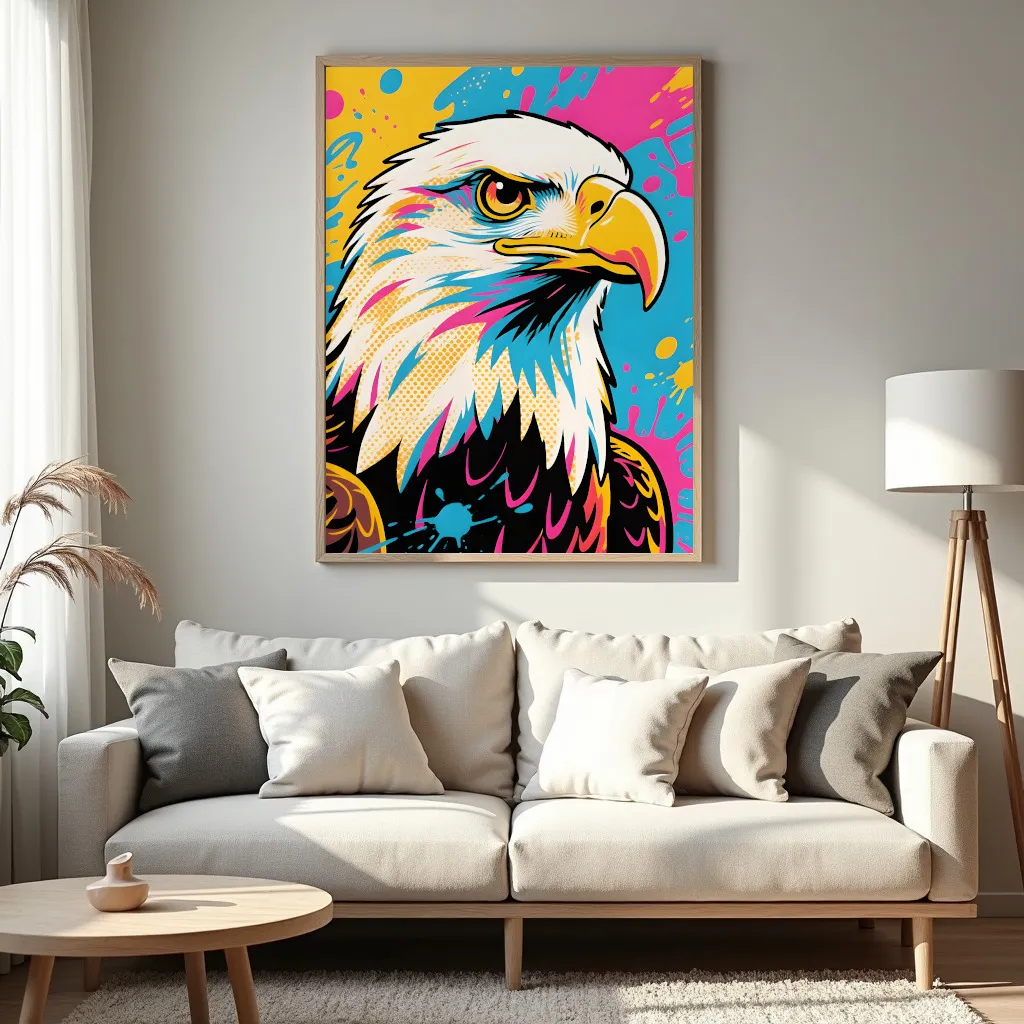 PixuPrint Neon Eagle