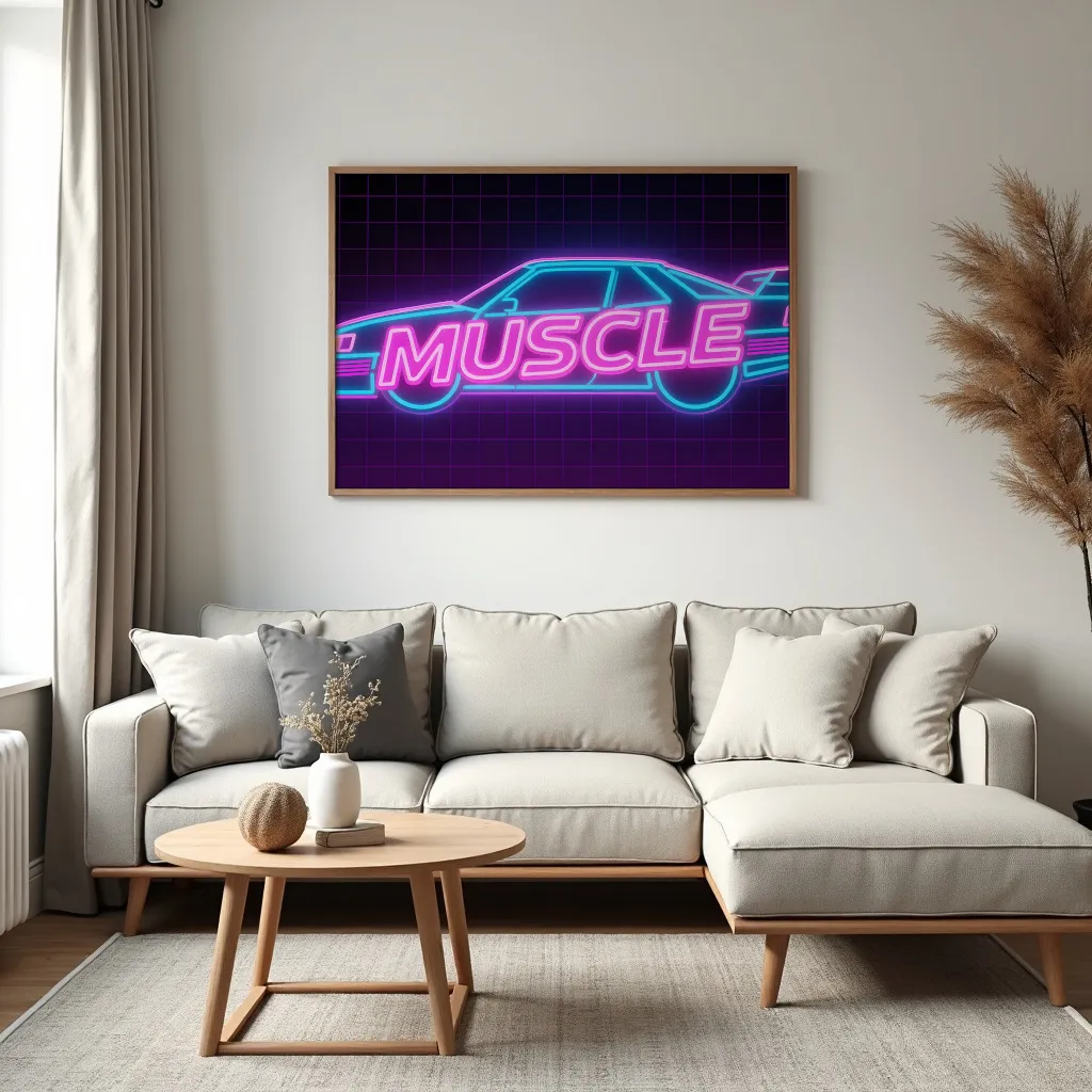 PixuPrint Neon Muscle