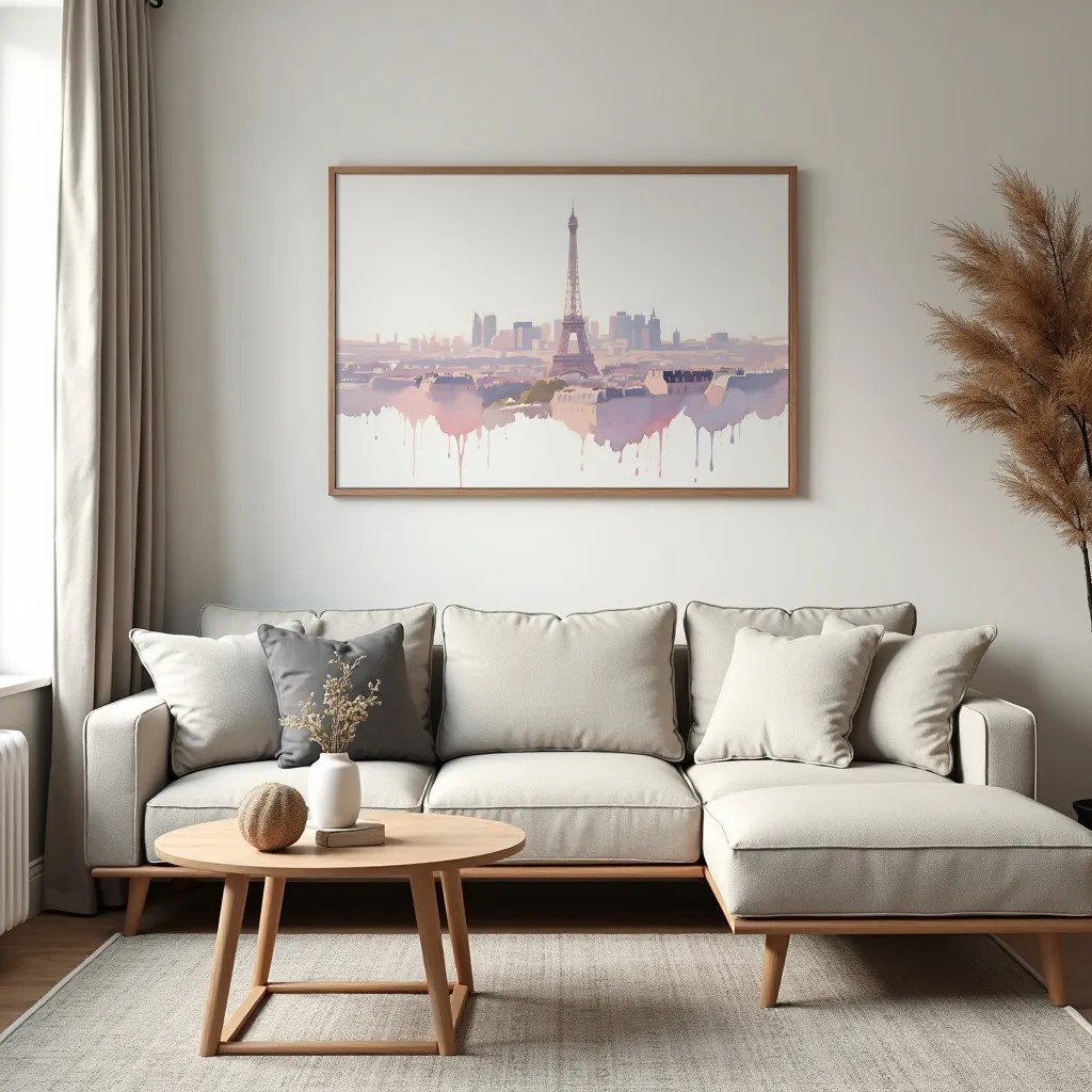 PixuPrint Paris Pastel View