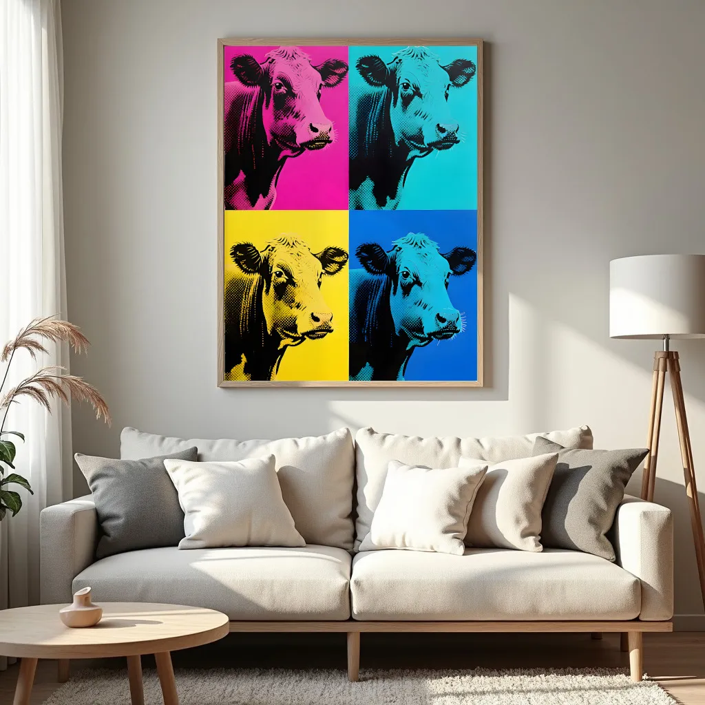 PixuPrint Pop Cow