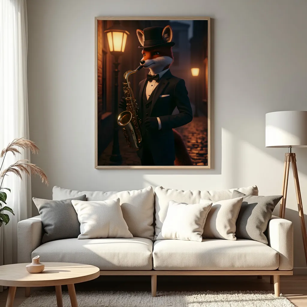 PixuPrint The Gentleman Fox