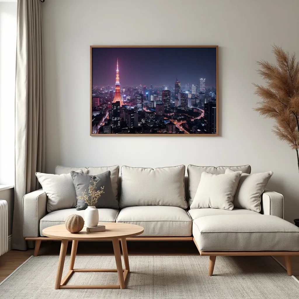 PixuPrint Tokyo Neon Nights Panoramico