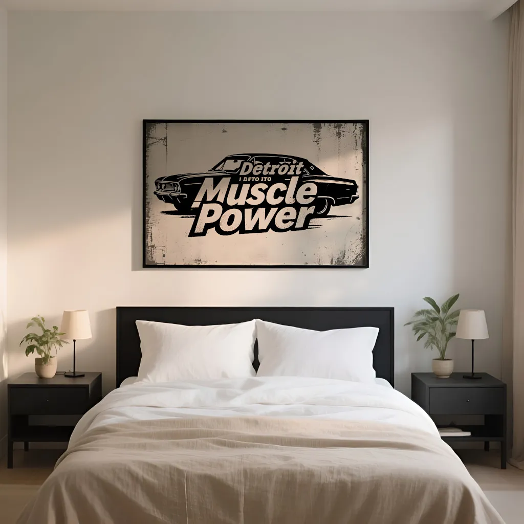PixuPrint Detroit Muscle