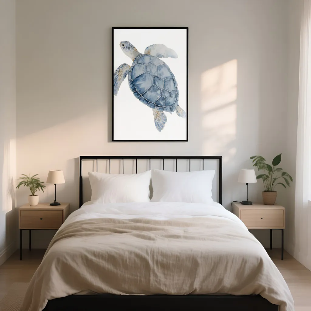 PixuPrint Sea Turtle Top View Alt