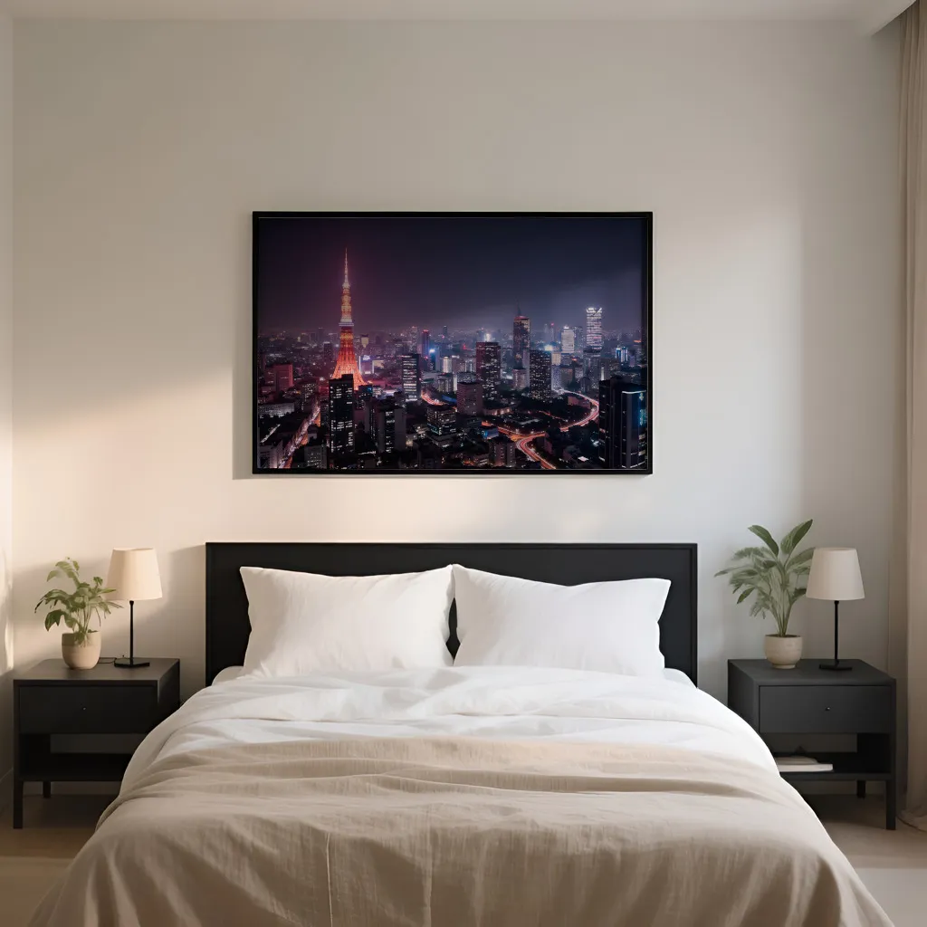 PixuPrint Tokyo Neon Nights Panoramico
