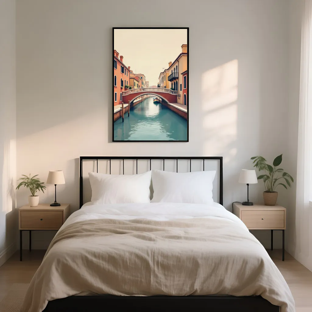 PixuPrint Venice Canal Wall Art