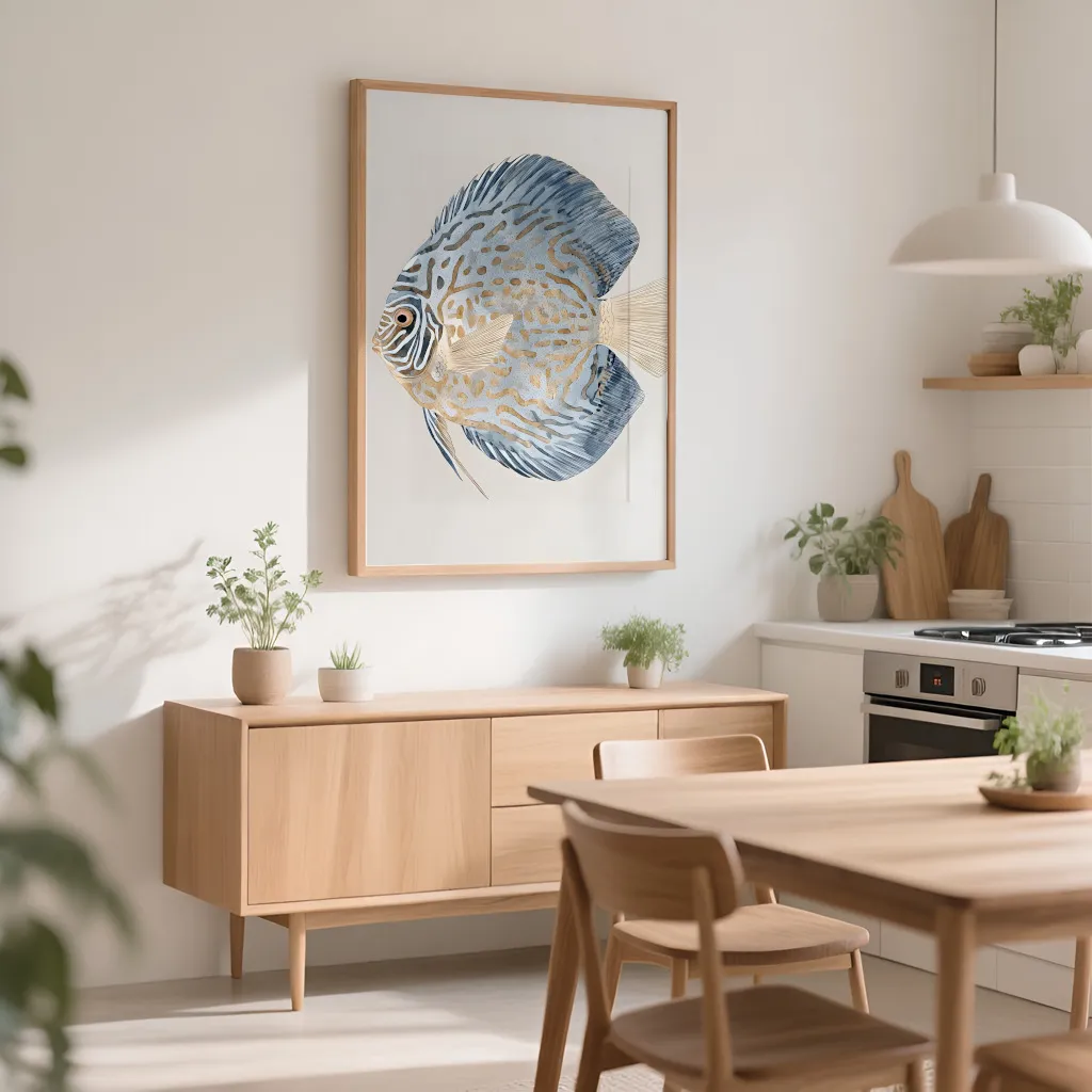 PixuPrint Discus Marine Variation E Marine