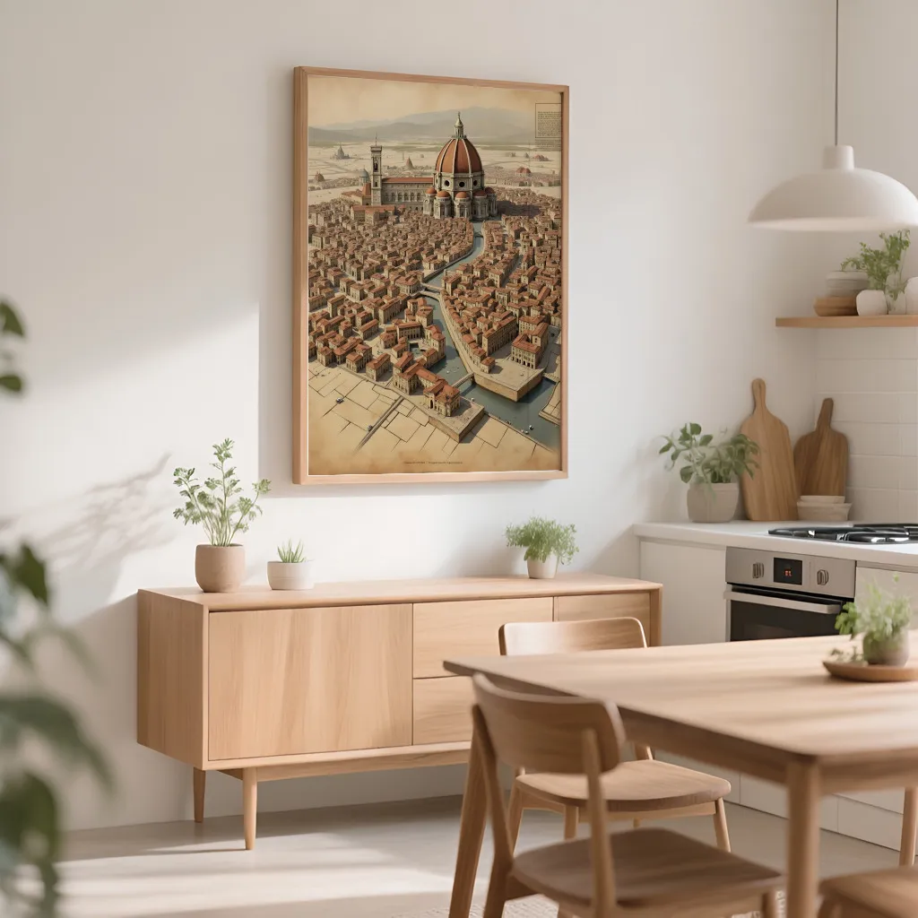PixuPrint Florence Architectural Fantasy Map